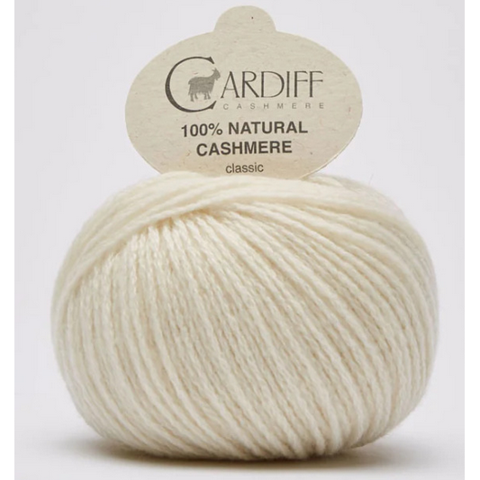 Cardiff Cashmere Classic 8ply 25G