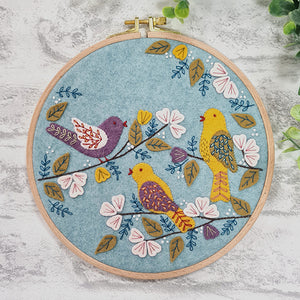 Corinne Lapierre - Dawn Chorus Applique Hoop Craft Kit