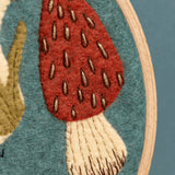 Corinne Lapierre - Fungi Applique Hoop Craft Kit