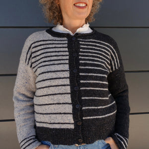 Vera Loves Knitting - Segue Cardigan Bundle - Yarn and Digital Pattern