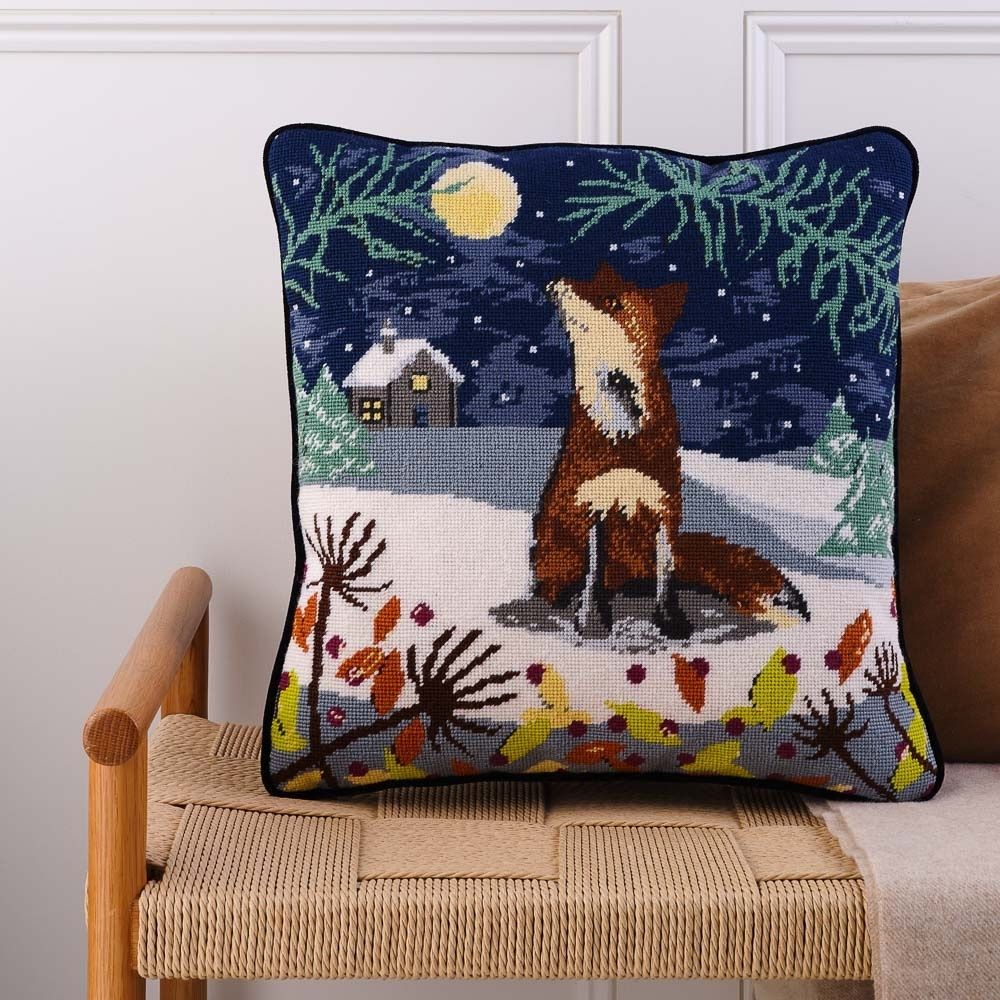 Ehrman - Fox and Moon Cushion