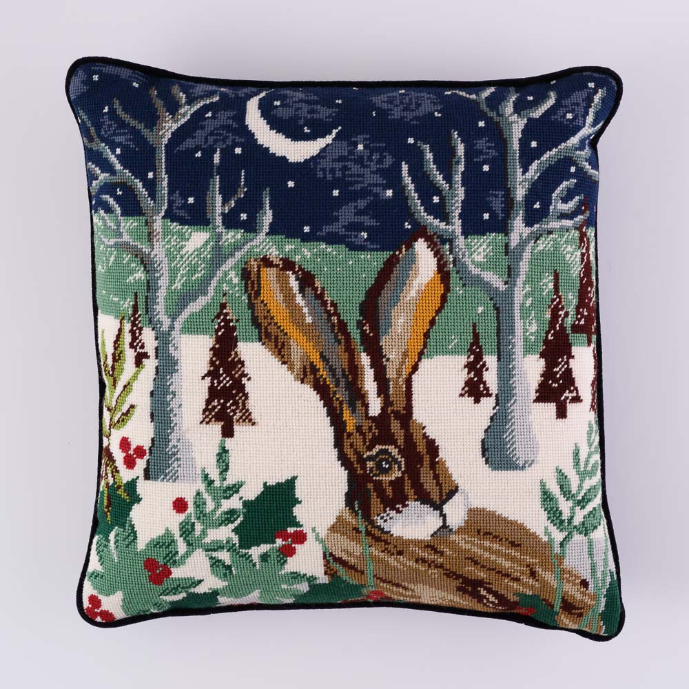 Ehrman - Hare in the Woods Cushion