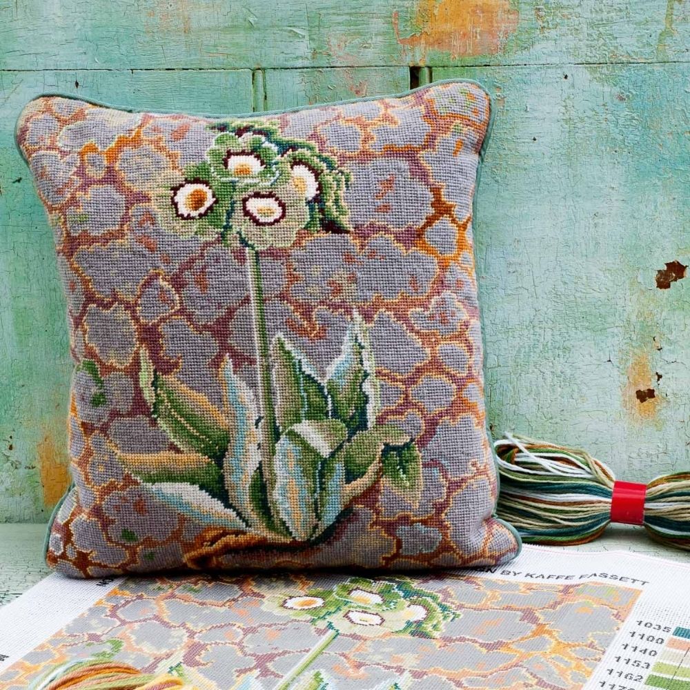 Ehrman - Lichen Auriculas Cushion