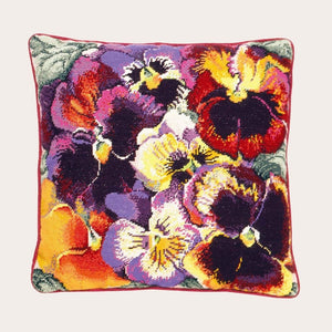 Ehrman - Pansies Cushion