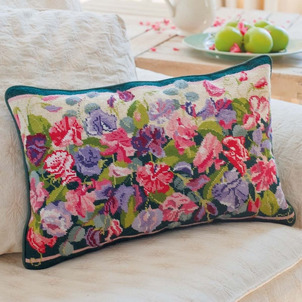 Ehrman - Sweet Peas Cushion