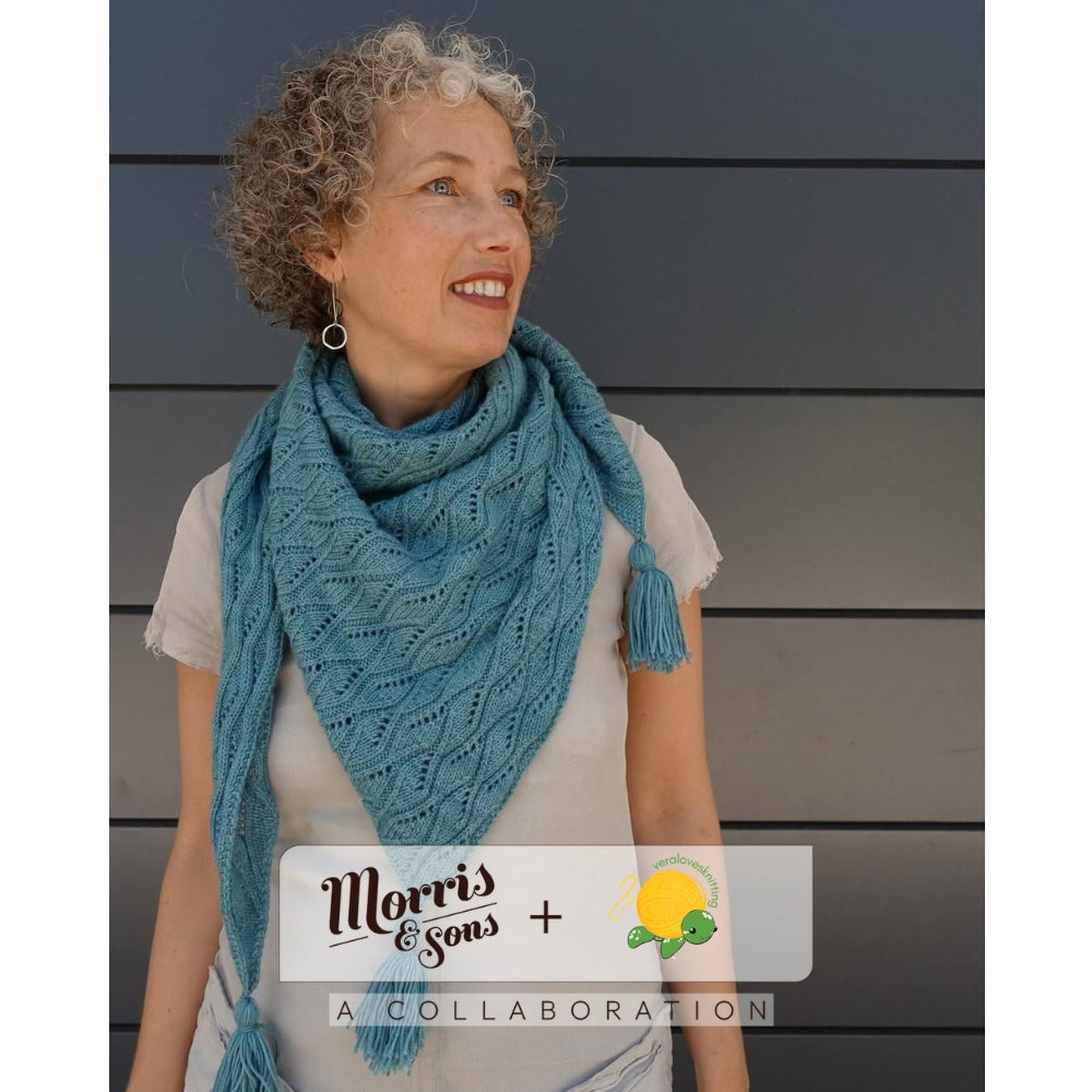 Vera Loves Knitting - Excelso Wrap - Digital Pattern