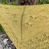 Vera Loves Knitting - Fronde Shawl - Digital Pattern