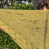 Vera Loves Knitting - Fronde Shawl - Digital Pattern