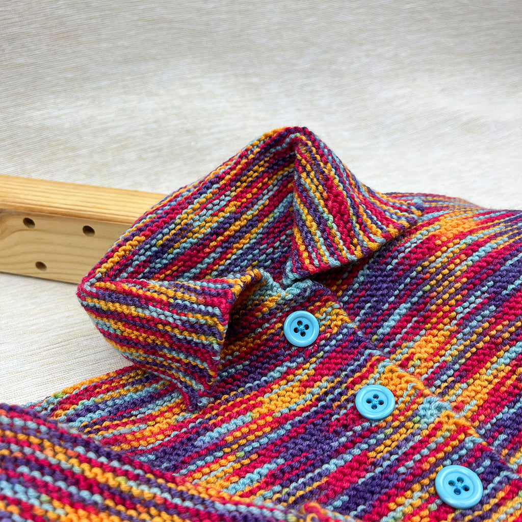 Garter Stitch Baby Jacket & Hat Bundle (Yarn+Digital Pattern)