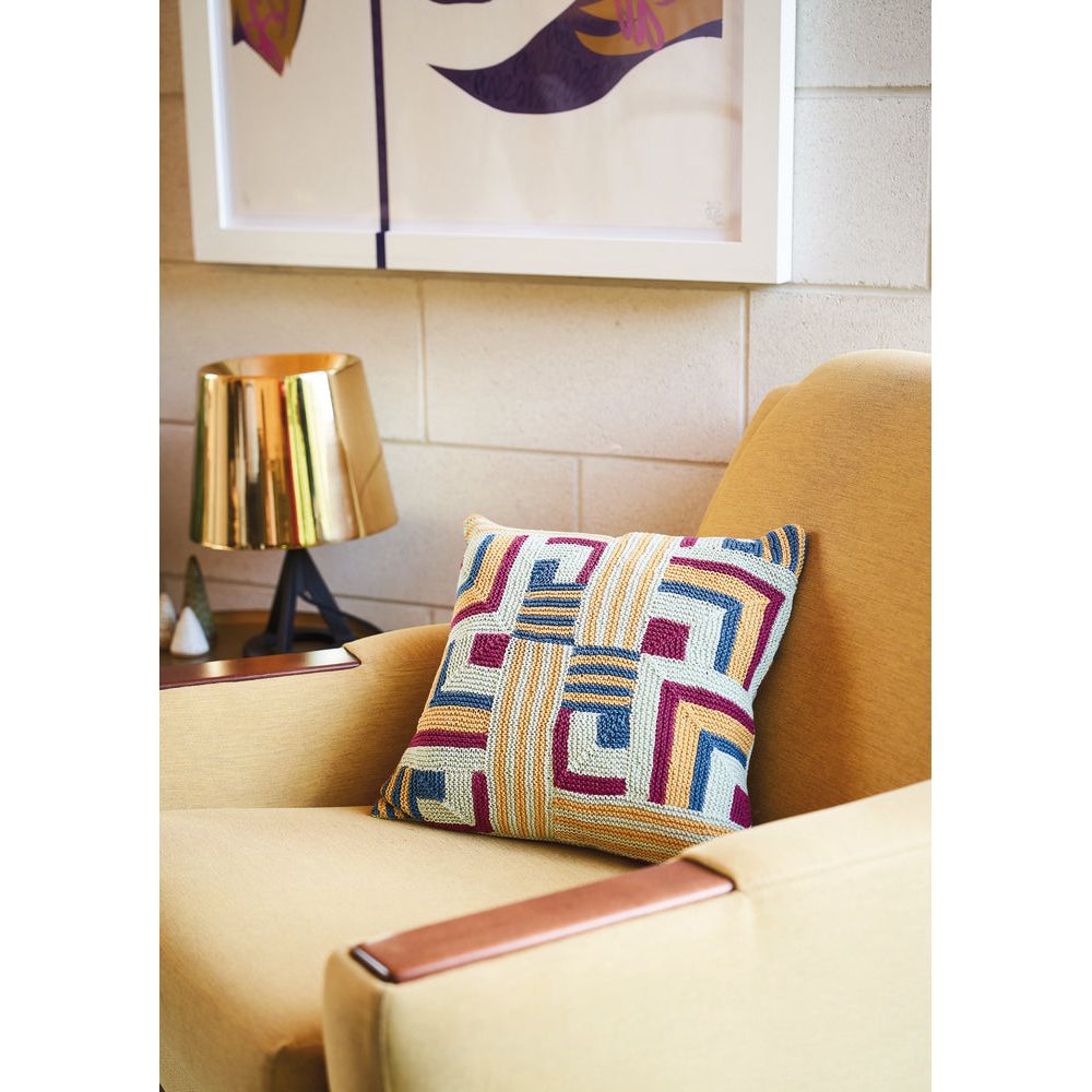 Gropius Cushion Digital Pattern by Lisa Richardson