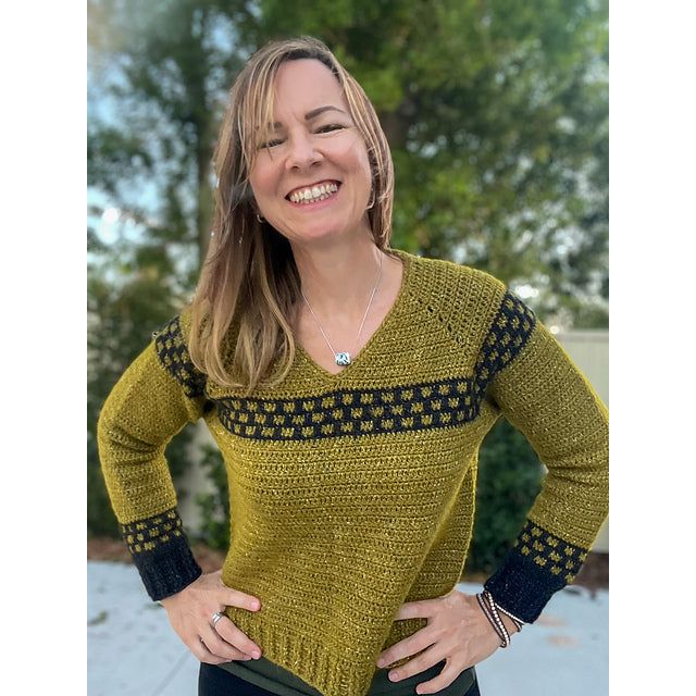 Evolving Aveline Sweater YARN ONLY Bundle (Pattern sold through Ravelry)