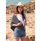 Piddock Shawl Pattern by Chloe Thurlow