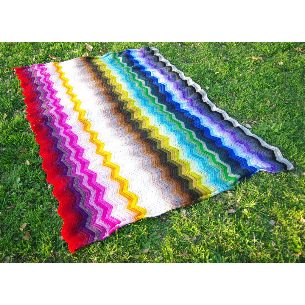 Rainbow Blanket - Digital Pattern