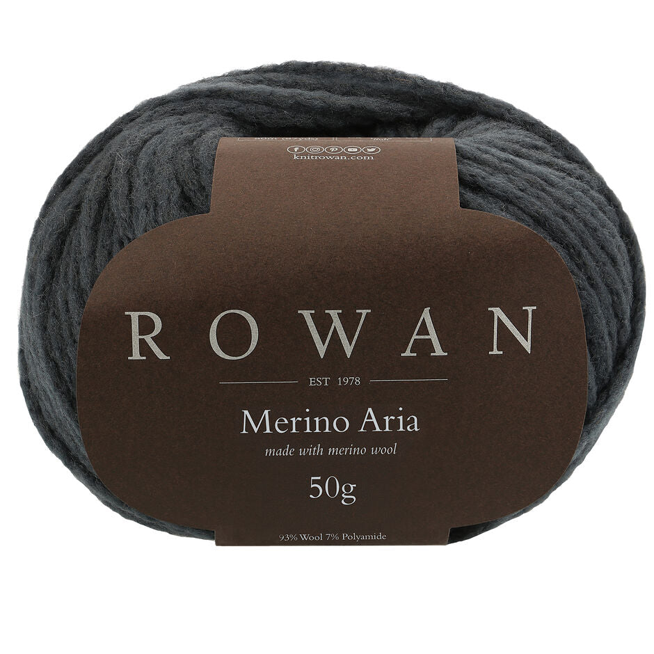 Chunky rowan merino aran yarn, lightweight and soft, perfect for quick knitting with a lovely natural white hue.
