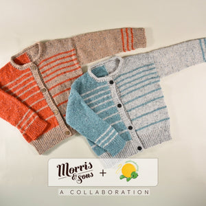 Vera Loves Knitting - Segue Cardigan Kids - Digital Pattern