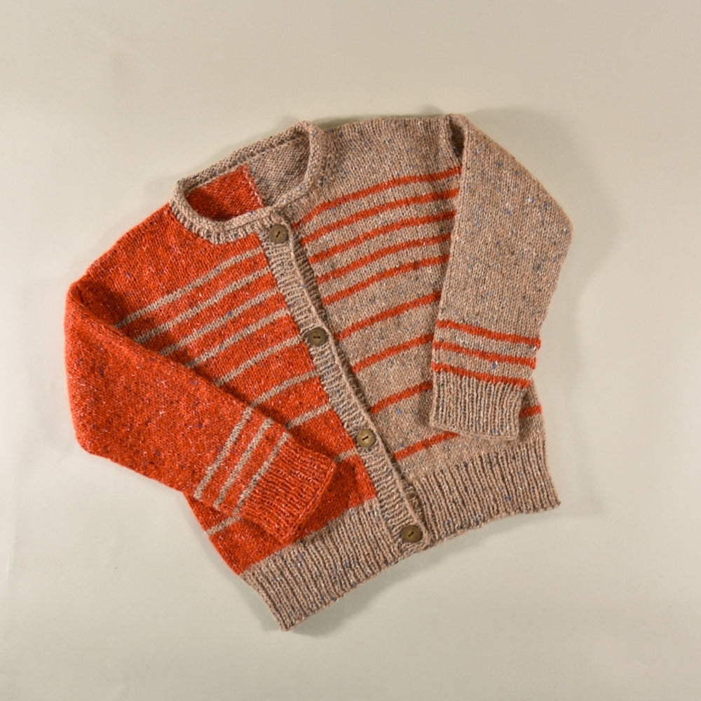 Vera Loves Knitting - Segue Cardigan Kids Bundle - Yarn and Digital Pattern