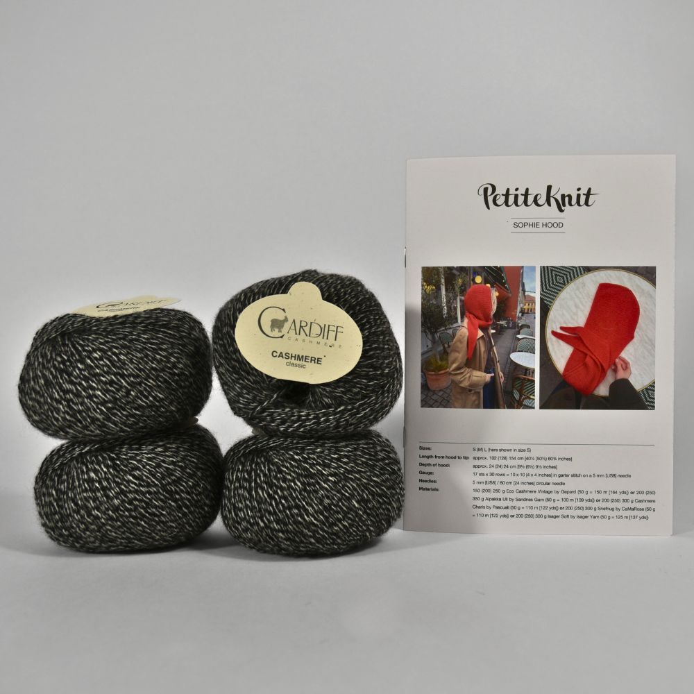 PetiteKnit - Sophie Hood Bundle - Yarn and Physical Pattern