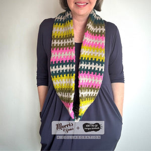 Jacqui Verbeek - Sweet Tooth Scarf Digital Pattern
