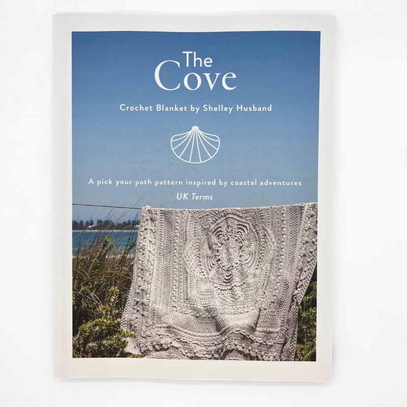 The Cove Crochet Blanket UK Terms by Shelley Husband