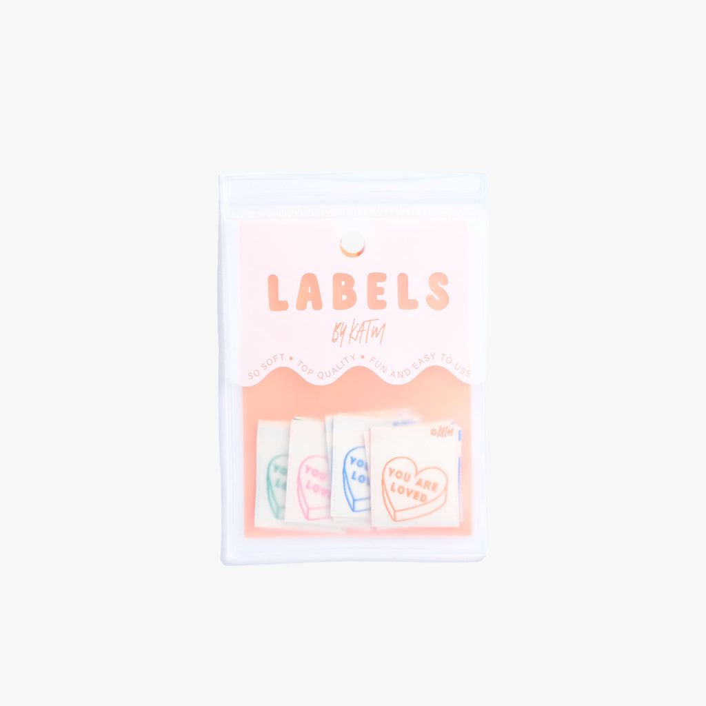 Kylie and The Machine - 'You Are Loved' Labels | 6 Sew-in Labels