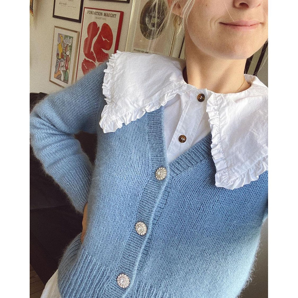 April Cardigan by PetiteKnit Physical Printed Pattern (Not a Digital Pattern)