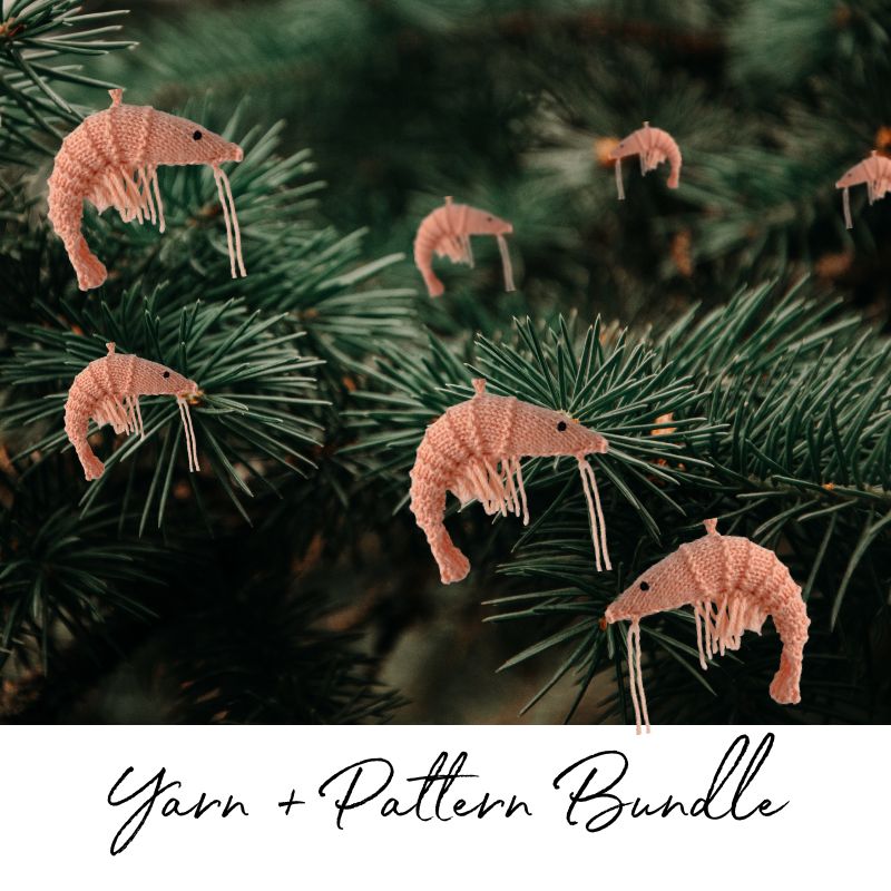 Aussie Prawn Bundle - Yarn and Digital Pattern