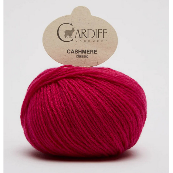 Cardiff Cashmere Classic 8ply 25G