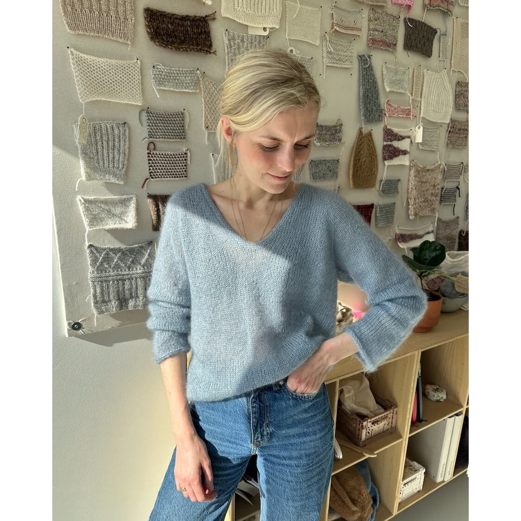 Cumulus Blouse by PetiteKnit Physical Printed Pattern (Not a Digital Pattern)