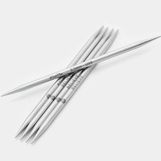 Knitpro Mindful Metal Double Pointed Needles