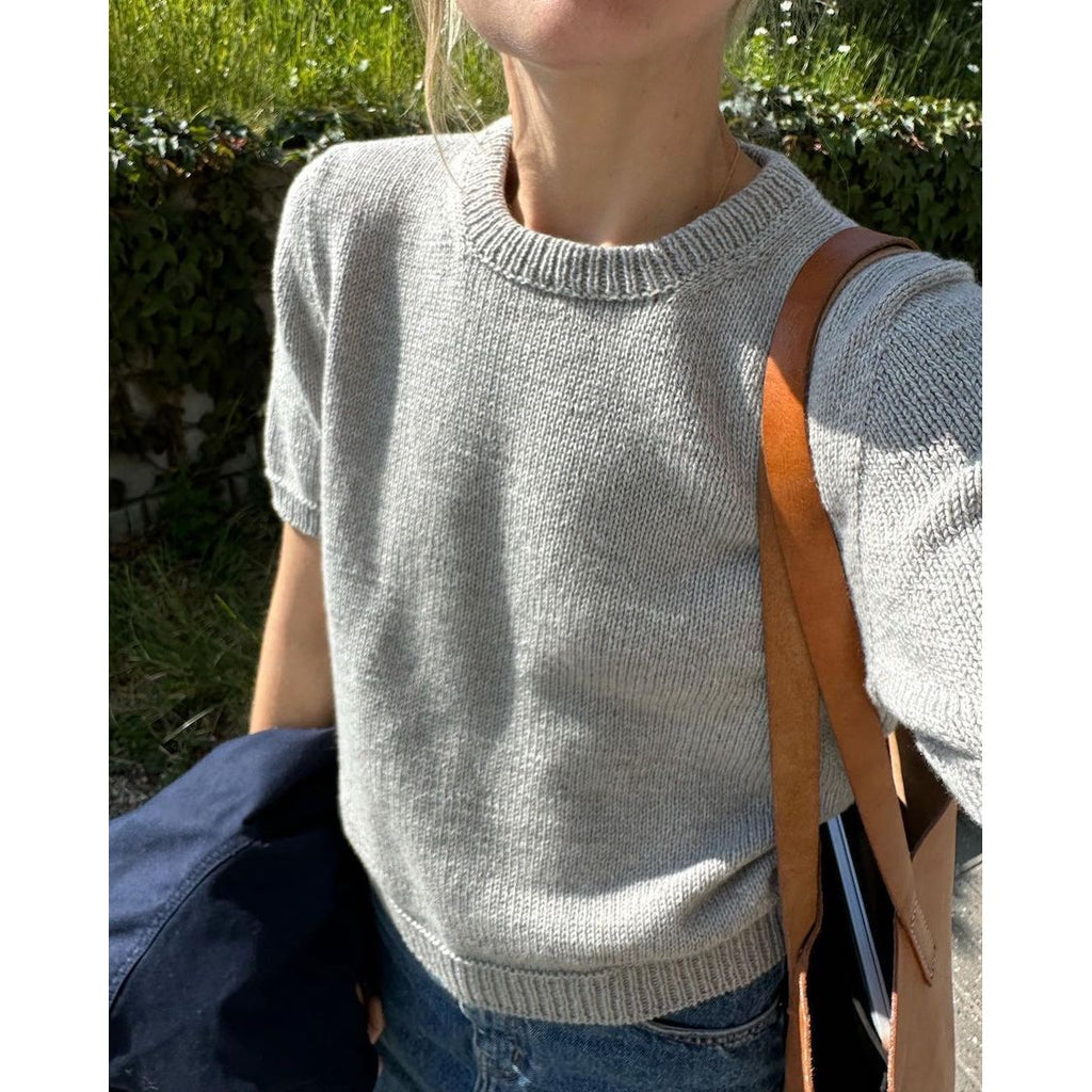 Poppy Tee by PetiteKnit Physical Printed Pattern (Not a Digital Pattern)