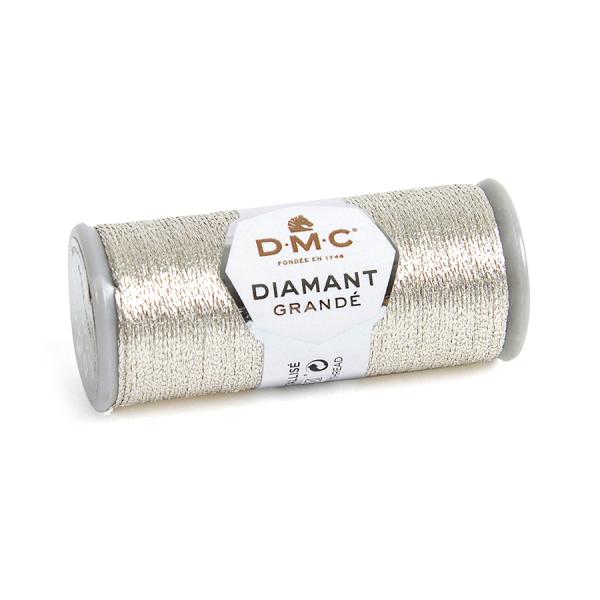 DMC Diamant Embrodiery Thread Grande G168 Light Silver