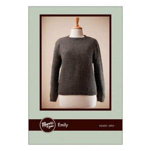 Emily Women's 8 ply Crew Neck Jumper - Morris & Sons Australia