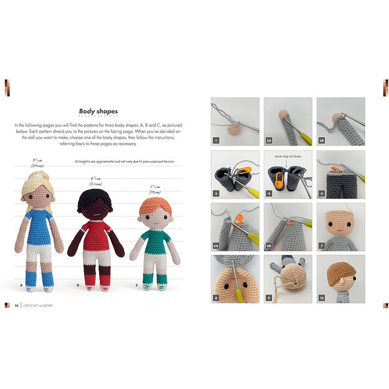 Crochet at Work: 20 Career Dolls to Make and Customize