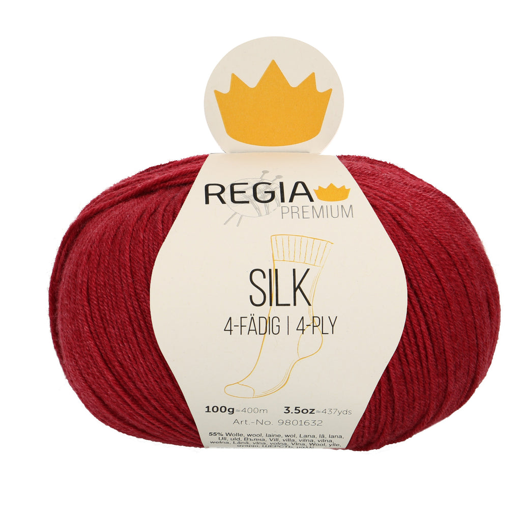 Regia Premium Silk 4ply 100g