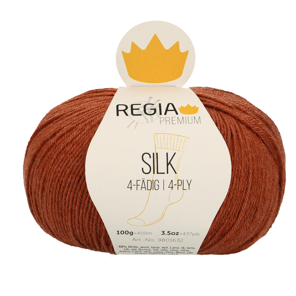 Regia Premium Silk 4ply 100g