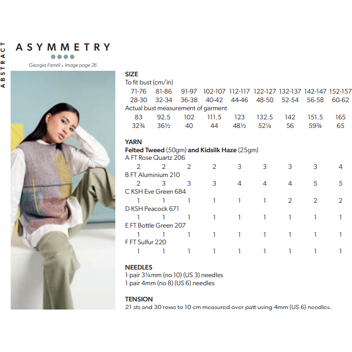 Asymmetry Kit from Abstract by Georgia Farrell