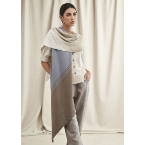 Bree Shawl Kit from 4 Projects - Creative Linen by Quail Studio