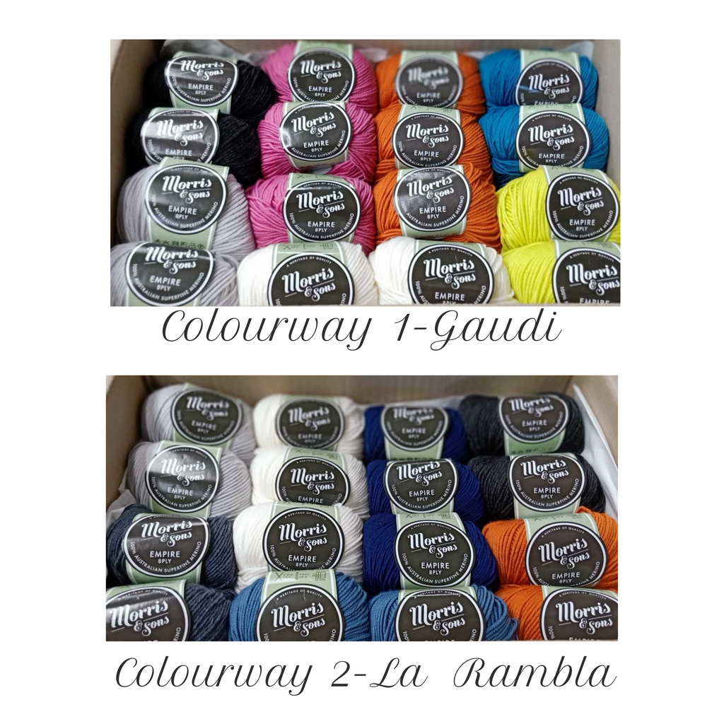 Barcelona Blanket Pattern