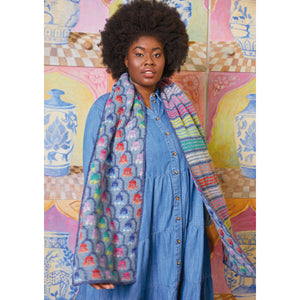 Dangling Flower Stole Pattern- Say it with Flowers