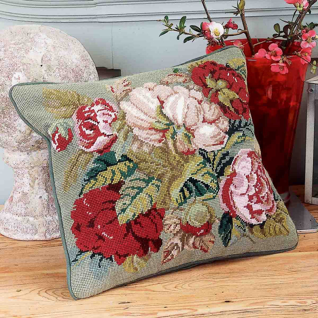 Blooming Roses: Green - Morris & Sons Australia