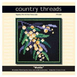 Country Threads Wattle Tapestry Kit
