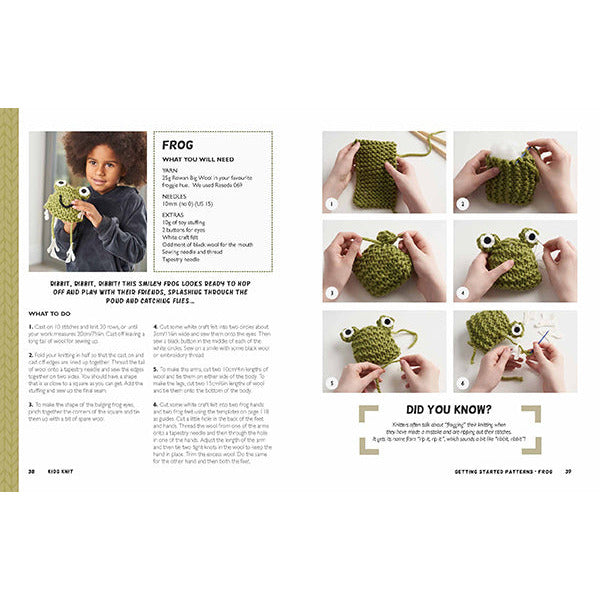 Kids Knit: 20 Projects with Fun Techniques to Learn