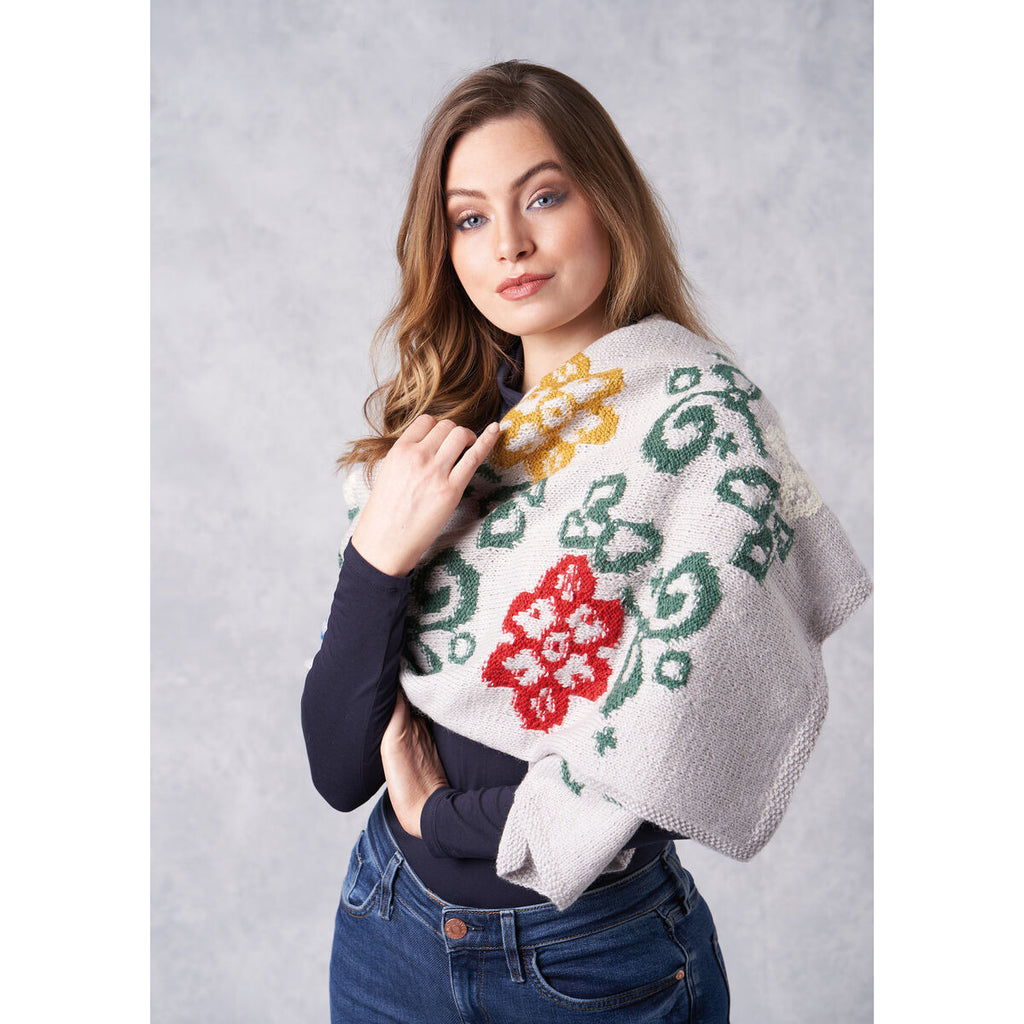 FREE Knitting pattern 3. Norwegian wrap. Morris and sons