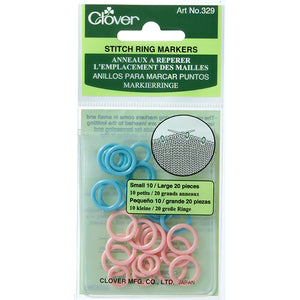 Clover Stitch Ring Markers 329