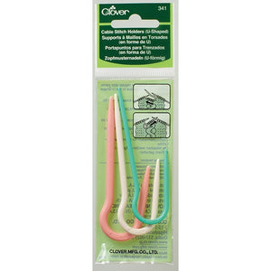 Clover Cable Stitch Holders U-Shaped 341 Tools and accessories Clover
