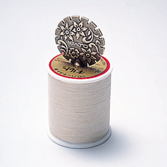 Clover Thread Cutter Pendant Antique Gold 455