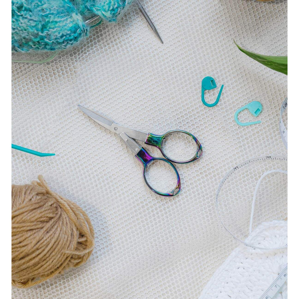 Knitpro Rainbow Folding Scissors