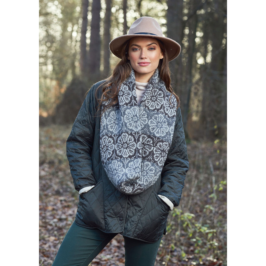 Cosmos Cowl Pattern from Carousel by Martin Storey