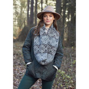 Cosmos Cowl Pattern from Carousel by Martin Storey