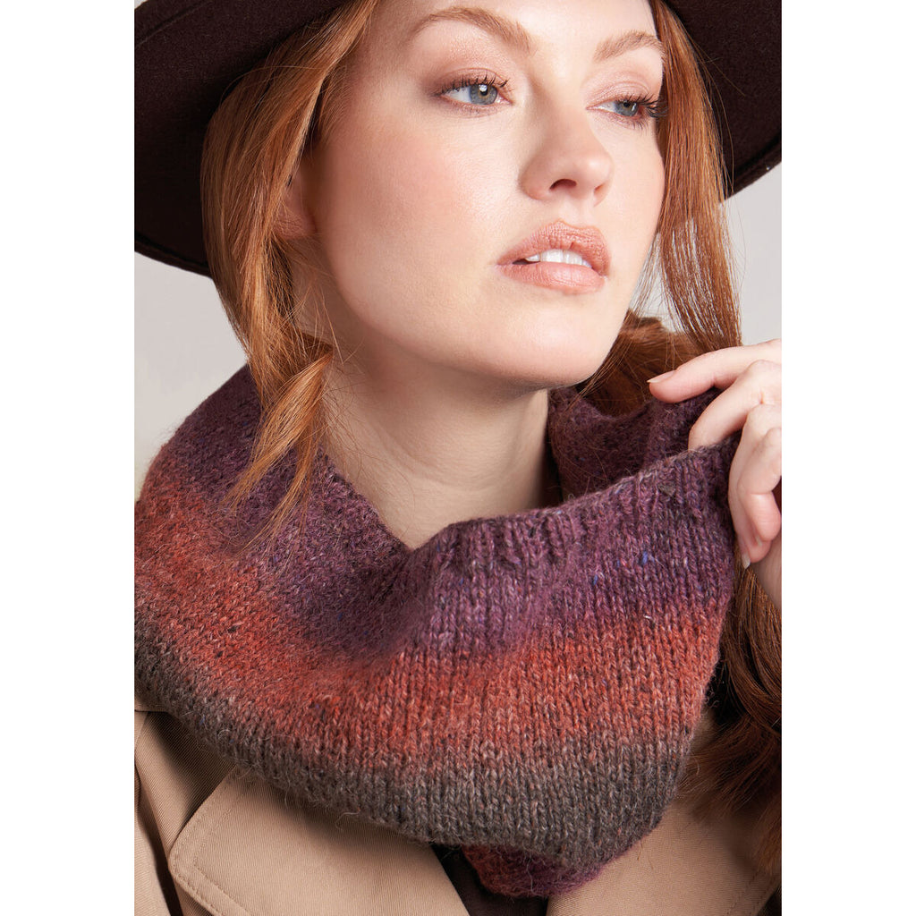 Scallop Cowl Kit from Felted Tweed Colour Collection